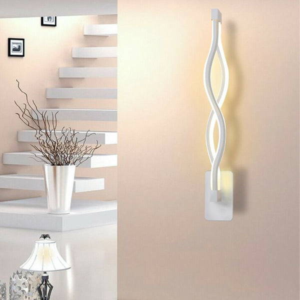 Lampada Muro Spirale Intrecciato LED 9W - Luce Naturale